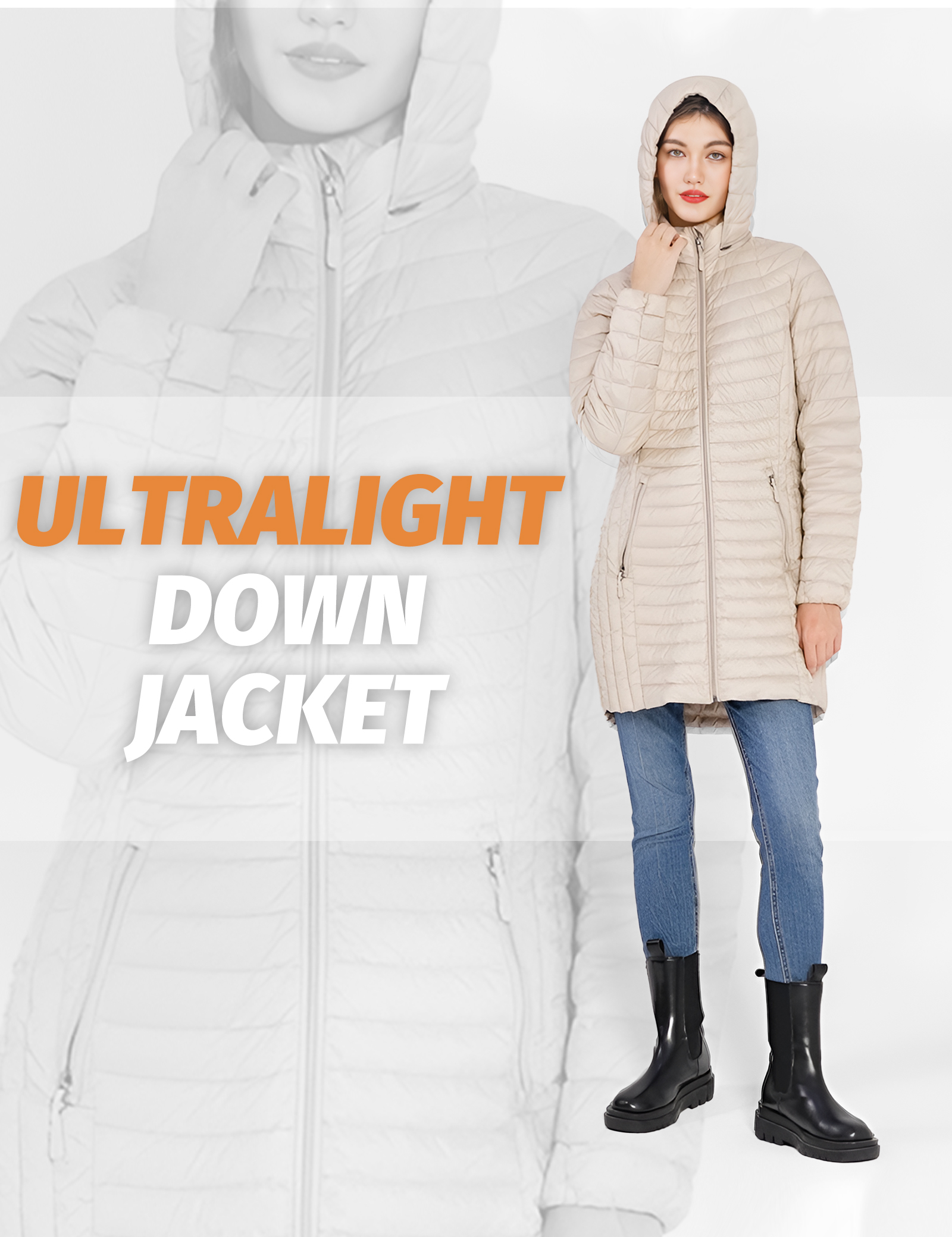 Amazon.com: ANOTHER CHOICE Women Ultralightweight Down Jacket
